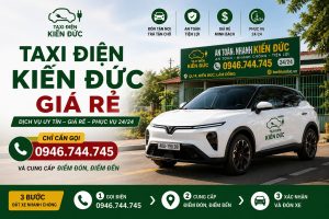 Taxi Điện Kiến Đức Giá Rẻ